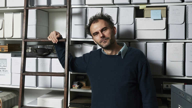 Tamási Miklós, a Fortepan egyik alapítój és egyetlen fizetett munkatársa